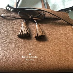 Kate spade tan bag used once!